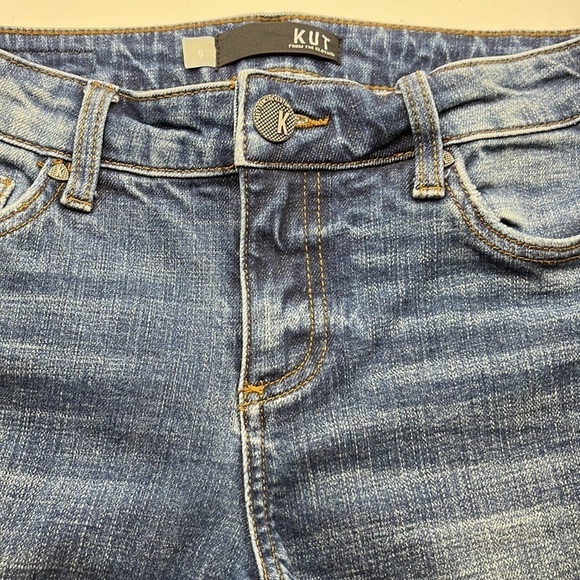 Kut From The Kloth Catherine Boyfriend Mid Rise Size 0 - Picture 15 of 16